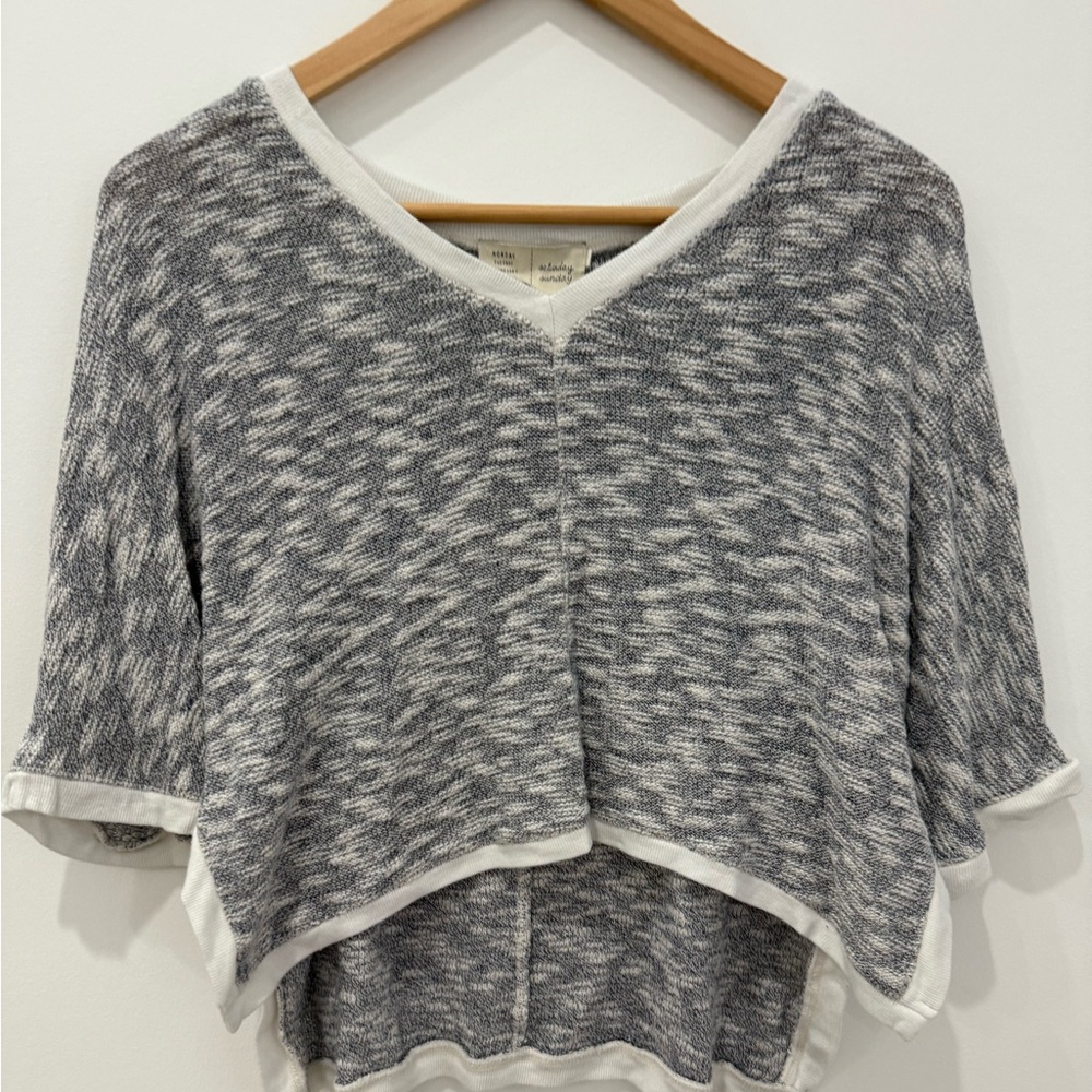 Anthropologie crop top